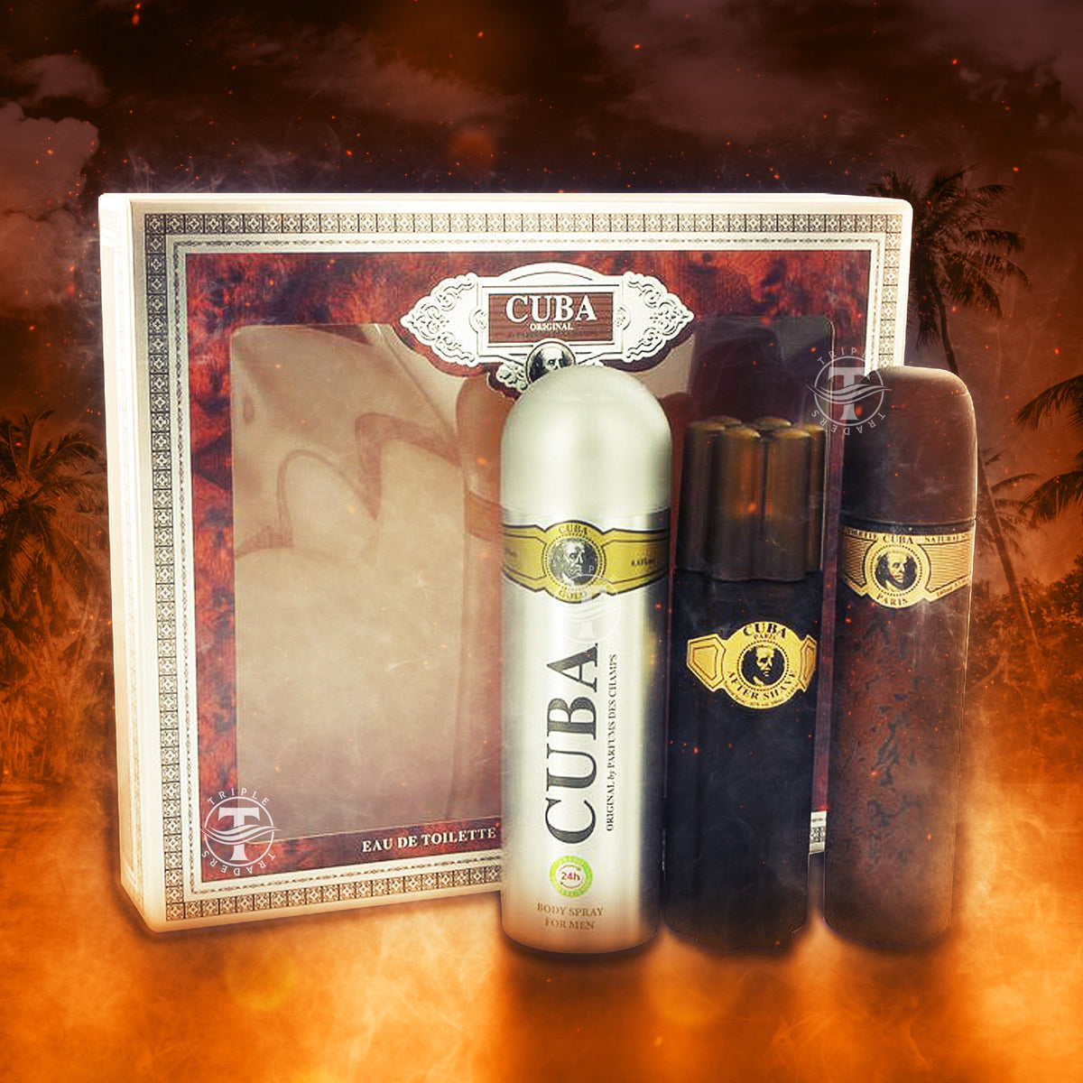 CUBA GOLD SET SE 3PC MENS