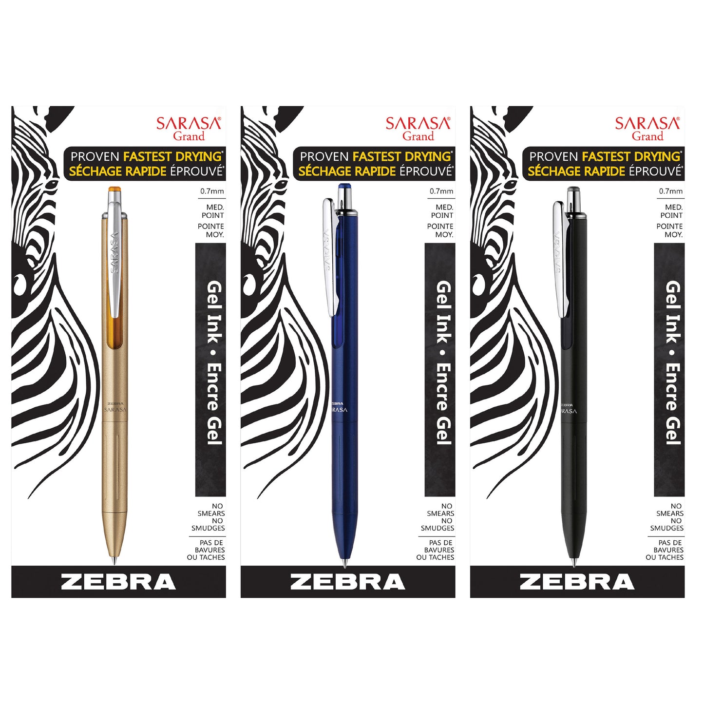 Zebra Sarasa Grand Pens - Assorted, 20 count