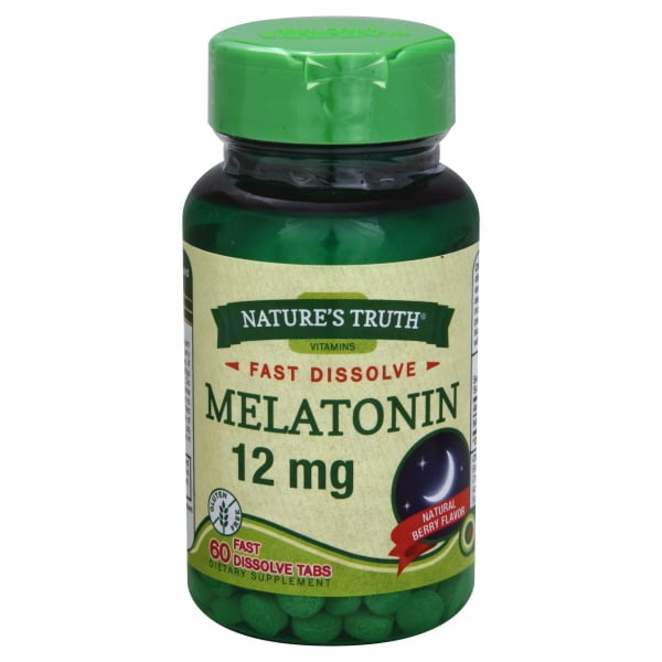 MELATONIN 10MG TAB 60 + 12 CT NAT TRU
