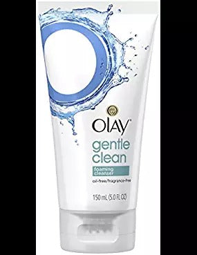 OLAY GENTLE CLEAN FOAM CLEANSER TUBE 5OZ