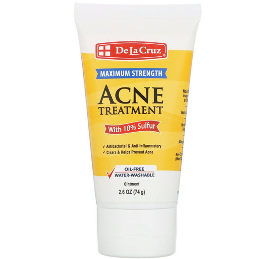 De La Cruz Maximum Strength Acne Treatment, 2.6 oz