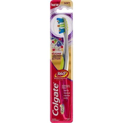 COLGATE 360 ADVANCED 4 ZONE T/B MED