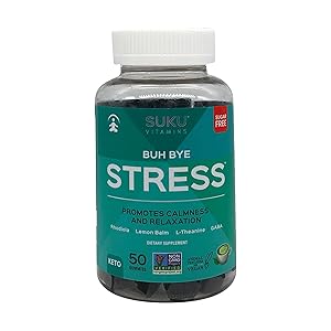 SUKU VITAMINS GUMMY,BUH BYE STRESS
