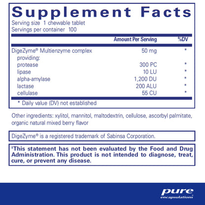 DIGESTIVE ENZYME CX CP 90 DSHP