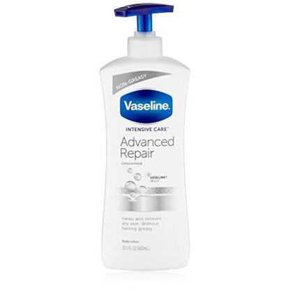 Vaseline Intensive Care Moisturizing Advance Repair Body Lotion - Unscented, 2 oz