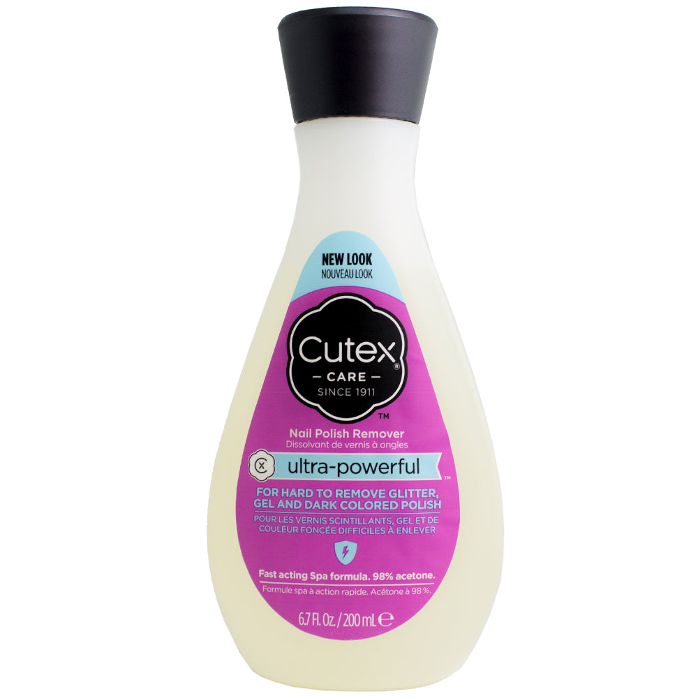 Cutex Ultra Powerful Nail Polish Remover, 10.1 oz