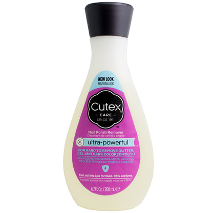 Cutex Ultra Powerful Nail Polish Remover, 10.1 oz
