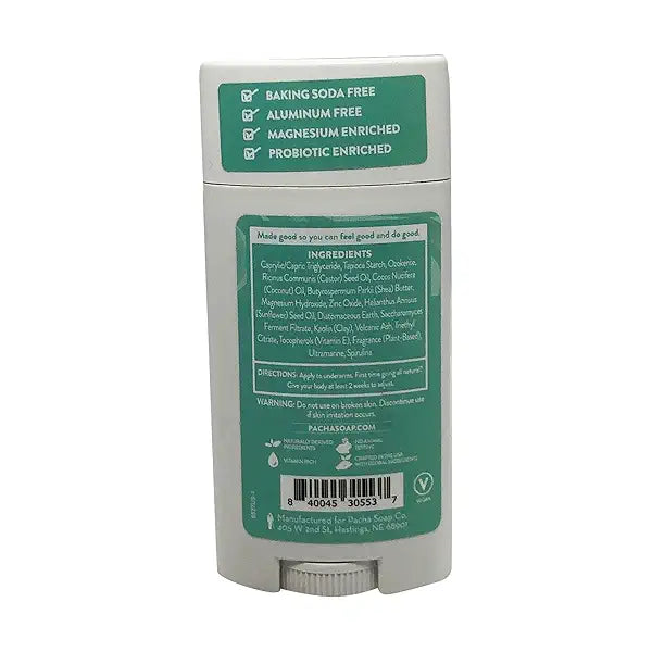 PACHA SOAP CO DEODORANT, SAND & SEA 2.65 OZ