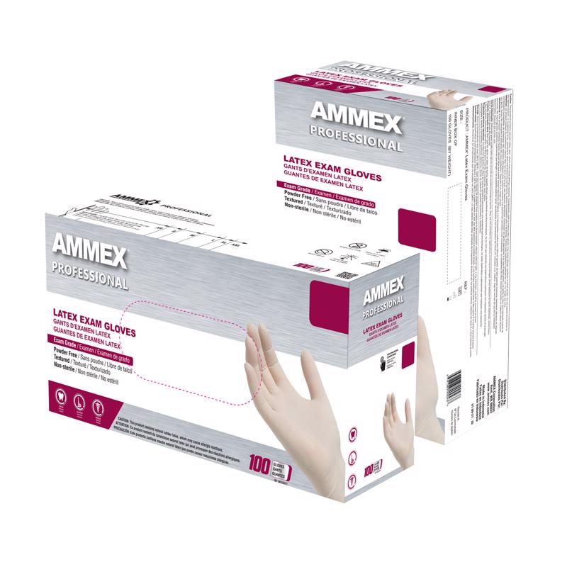 GLOVE TRNX GV LTX PWF MD 4X50DSHP