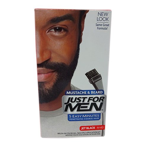 JUST FOR MEN MUSTACHE GEL JET BLACK