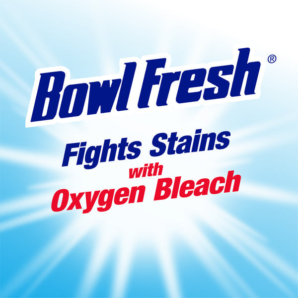 Bowl Fresh Blue plus Bleach Automatic Toilet Bowl Cleaner Tablets, 2 count