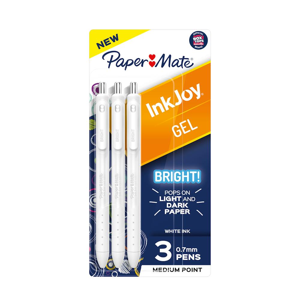 Paper Mate InkJoy Medium Point Retractable Gel Pens - Black, 2 Count