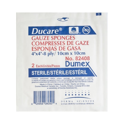 GAUZE SPONGE 4X4N 25 STR 8PL