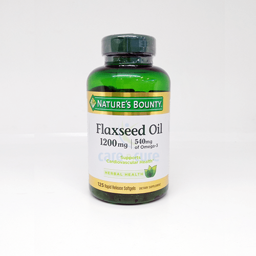 NB FLAXSEED OIL GC 1200MG 125 SFG
