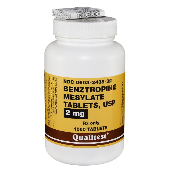 BENZTROPINE TB 0.5MG 1000