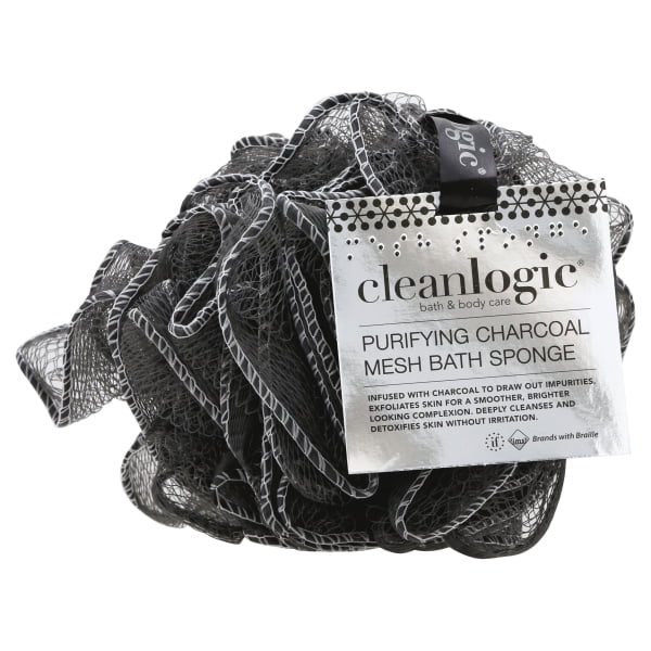 CLEANLOGIC CHARCOAL MESH SPONGE