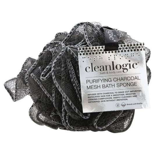 CLEANLOGIC CHARCOAL MESH SPONGE