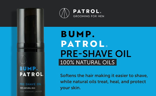 BUMP PATROL PRE SHAVE OIL    1Z