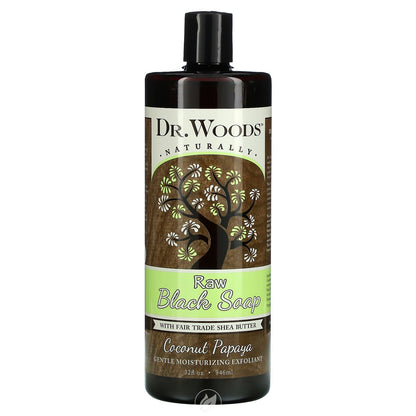 DR. WOODS BLACK SOAP,SHEA,PEPERMINT