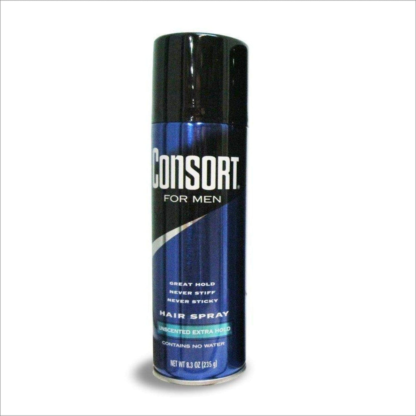 Consort Extra Hold Non-Aero Hair Spray Pump Unscented, 8 oz