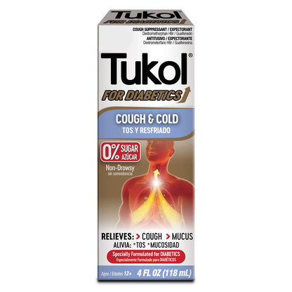 Tukol Cough and Congestion Relief Liquid - Natural Honey Flavor