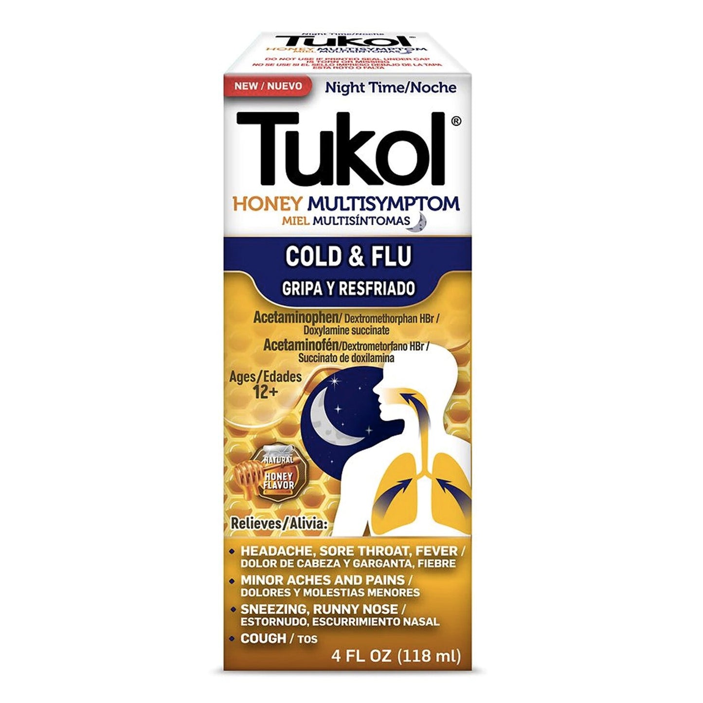 Tukol Extra Strength Multi Symptom Cold Relief Liquid