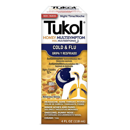 Tukol Extra Strength Multi Symptom Cold Relief Liquid