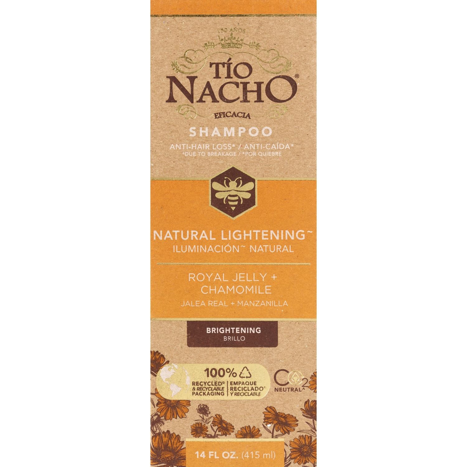 Tio Nacho Natural Lightening and Volumizing Shampoo