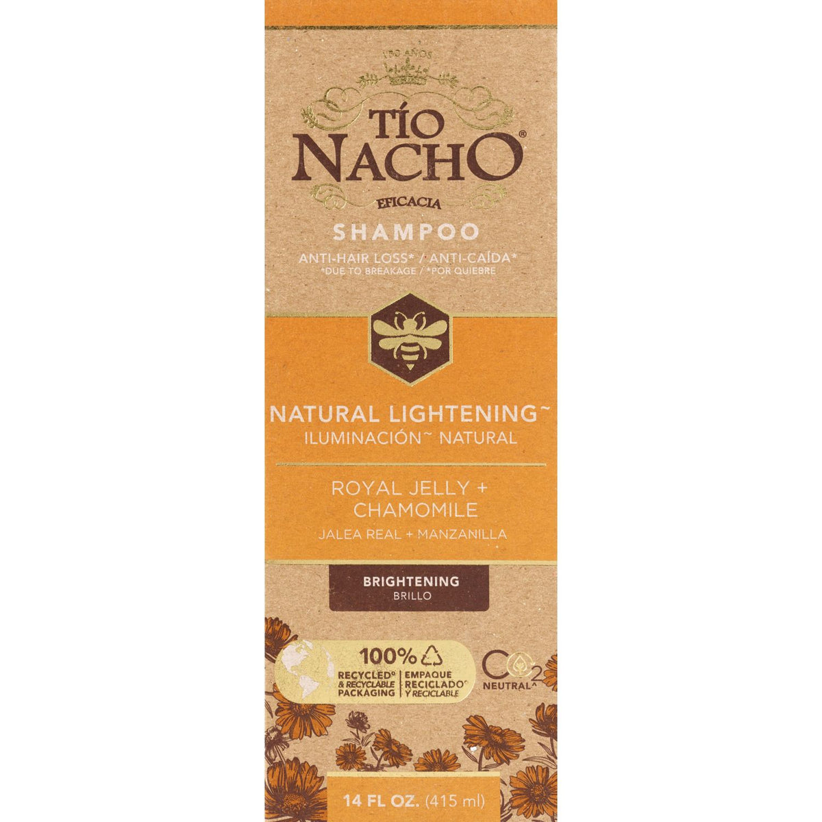 Tio Nacho Natural Lightening and Volumizing Shampoo