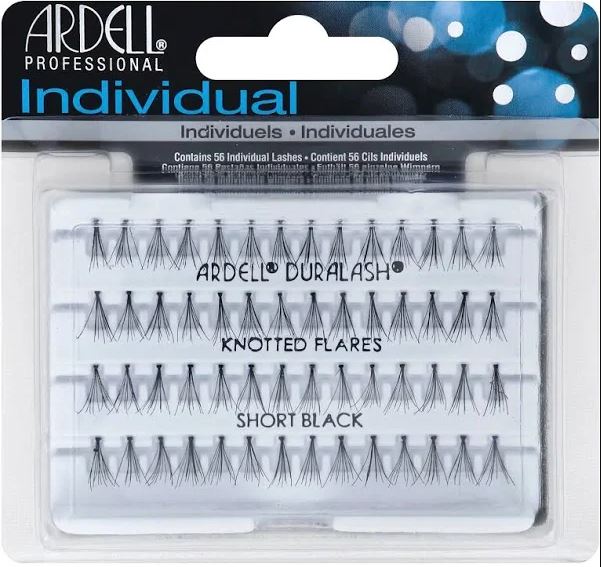 Ardell Duralash Knotted Individual Lashes, Short - Black