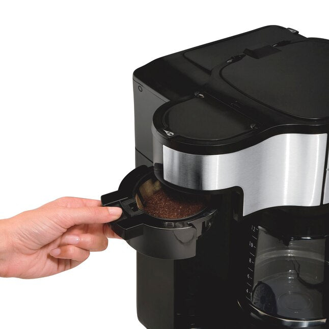 Hamilton Beach® 12 Cup Coffee Maker, BLACK, 49316R