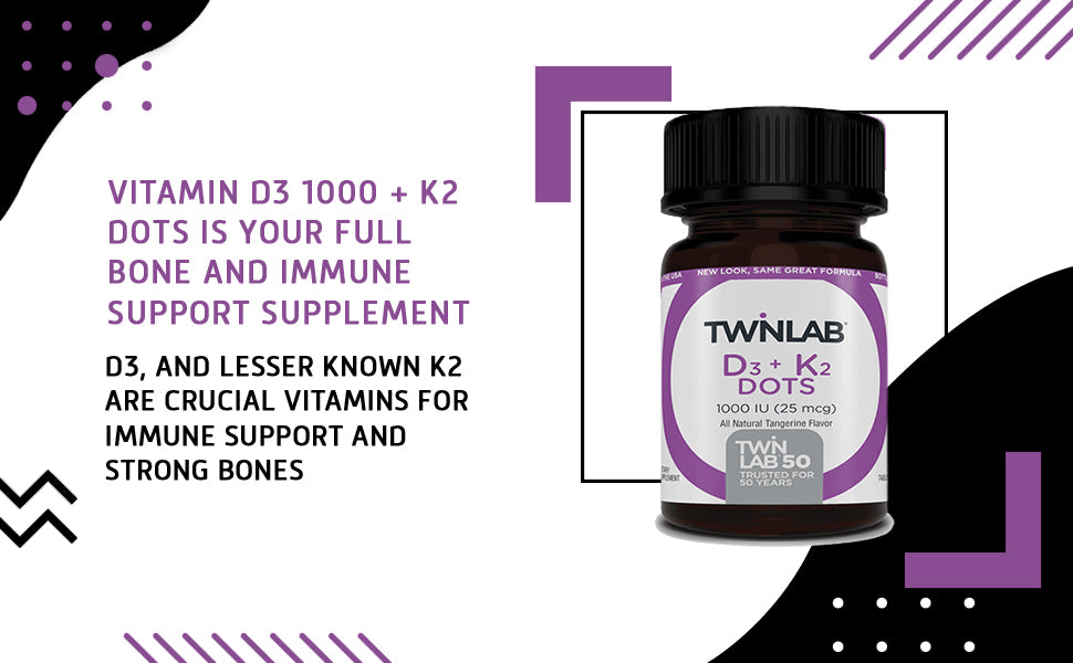 VIT D3 1000 & K2 DOTS