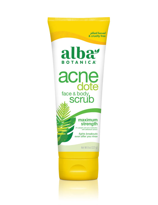 ALBA BOTANICA ACNEDOTE FACE&BODY SCRUB