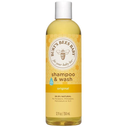 BURT'S BEES BABY ORGNL SHM & WSH 12OZ