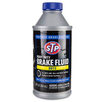 STP Heavy Duty Brake Fluid - DOT 3, 12 oz