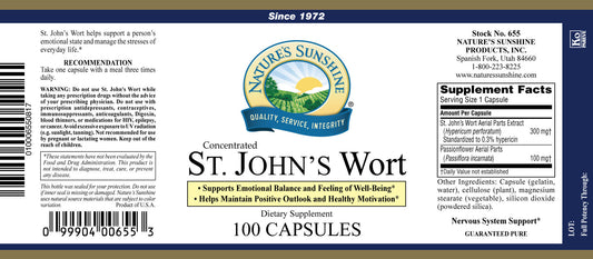 NB ST JOHNS WORT GC 100