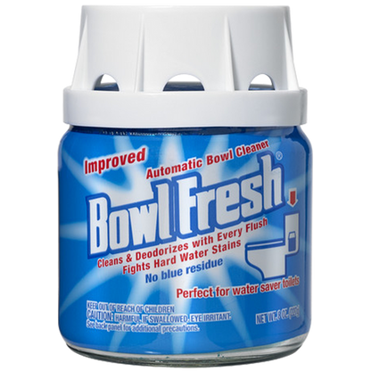 Bowl Fresh Blue plus Bleach Automatic Toilet Bowl Cleaner Tablets, 2 count