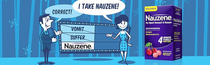 NAUZENE UPSET STOMACH & NAUSEA CHW 42CT