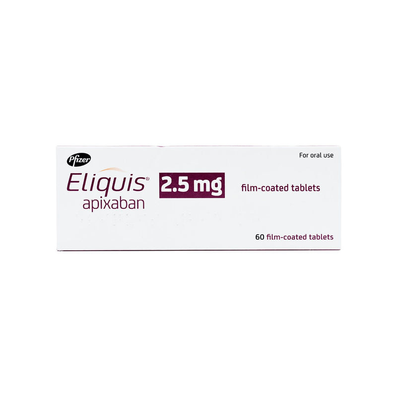 ELIQUIS TB 2.5MG 60