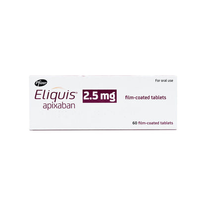 ELIQUIS TB 2.5MG 60