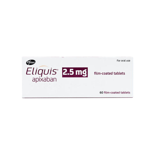 ELIQUIS TB 2.5MG 60