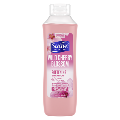 Suave Shampoo Wild Cherry Blossom 22.5oz