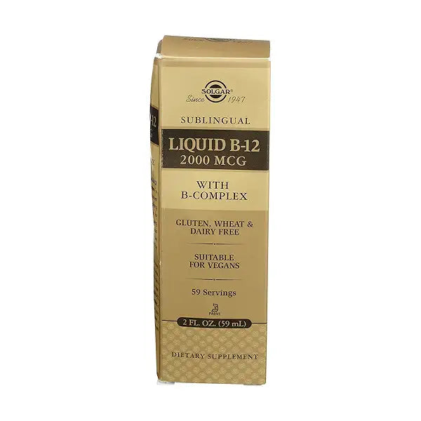 B COMPLEX + B12 SUBL LIQ 2OZ NAT TRU