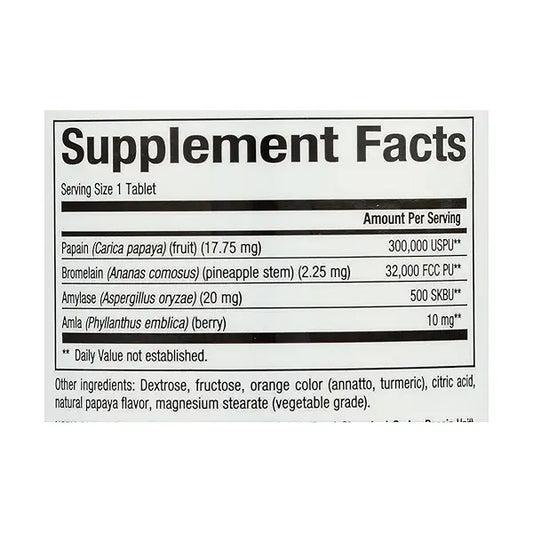 NAT B PAPAYA ENZYME CW 100