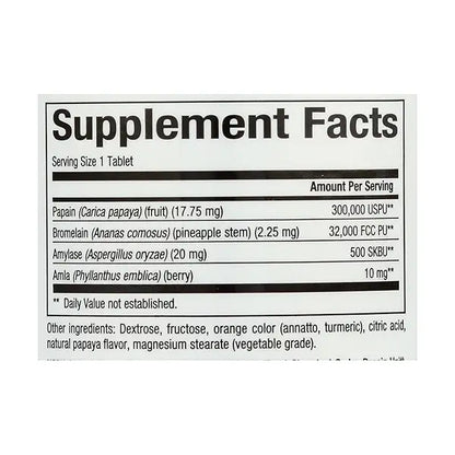 SUNDANCE PAPAYA ENZYME CW 100