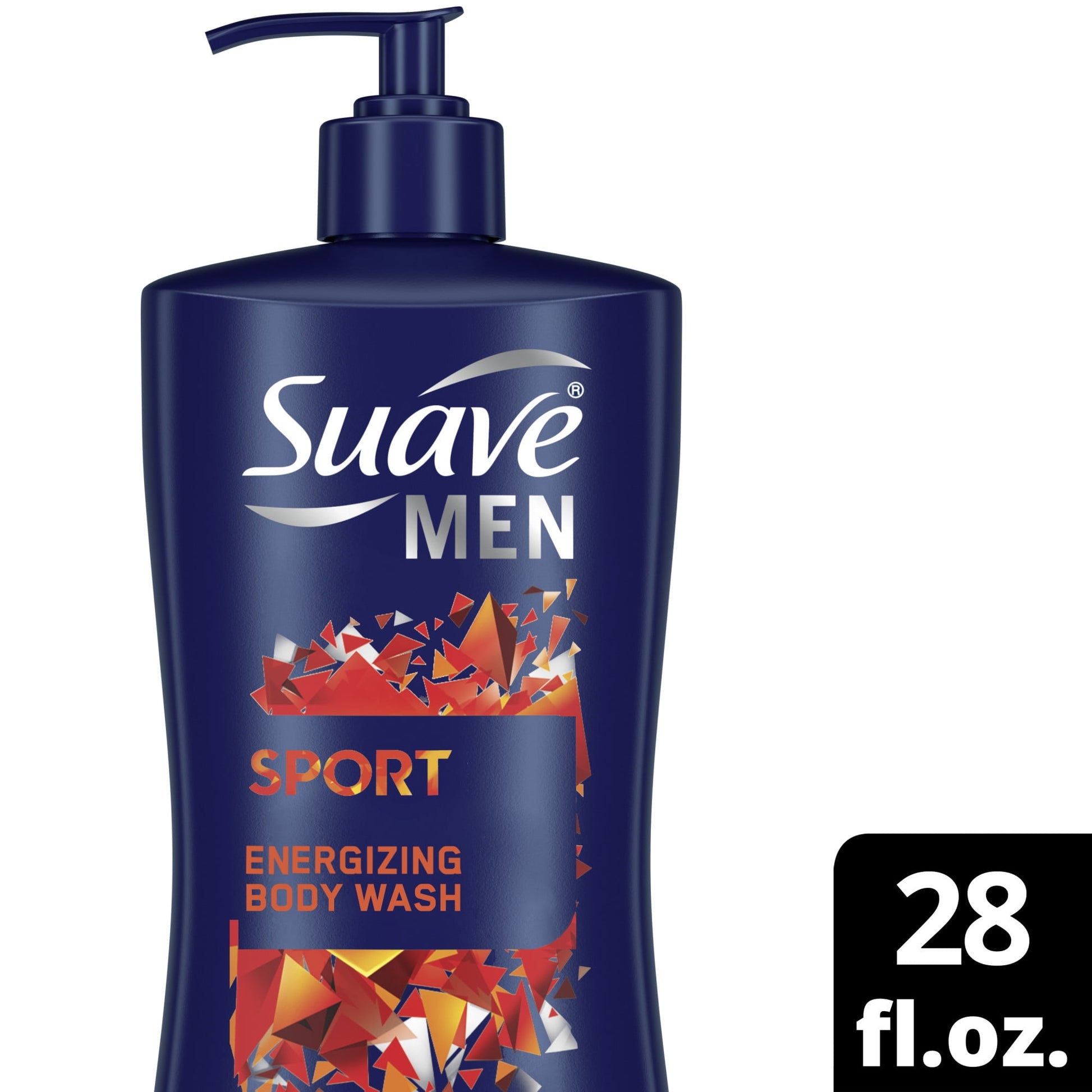 SUAVE MEN BODY WASH LQ 18OZ 532ML