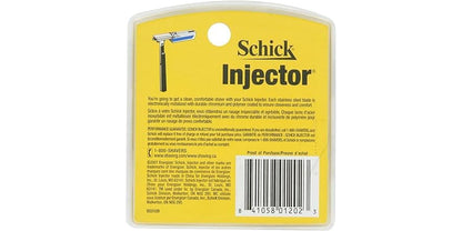 SCHICK INJECTOR PLUS CHROMIUM 7CT