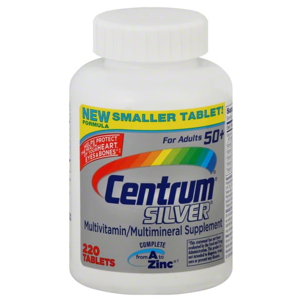 CENTRUM SILVER ADULT 50+ MULTI TAB 80CT