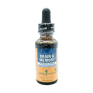 HERB PHARM BRAIN & MEMORY TONIC
