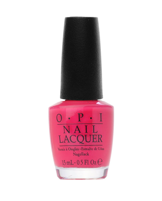 OPI Nail Lacquer - Strawberry Margarita, 0.5 fl oz